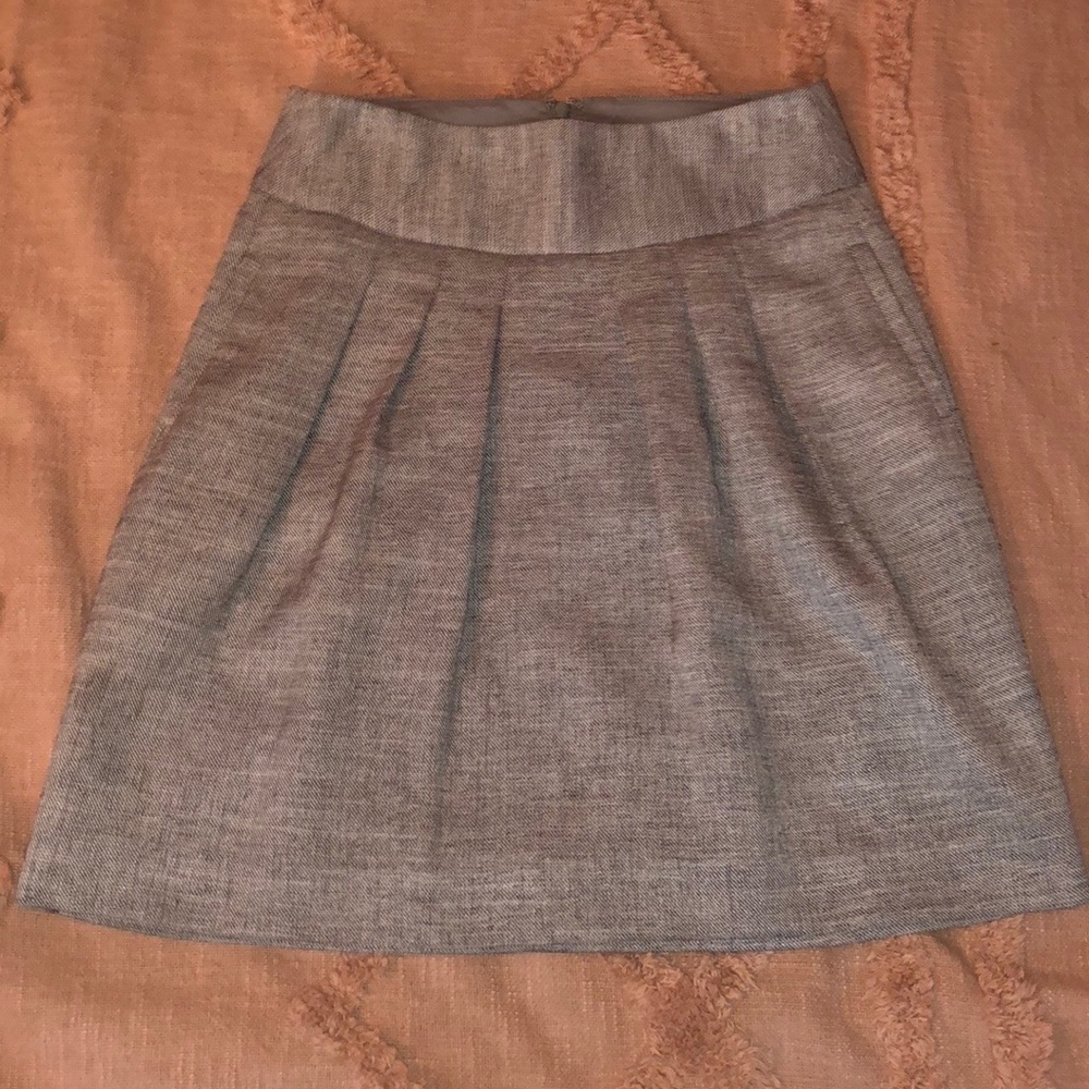 The Limited, Gray Knee Length Skirt, Size Small